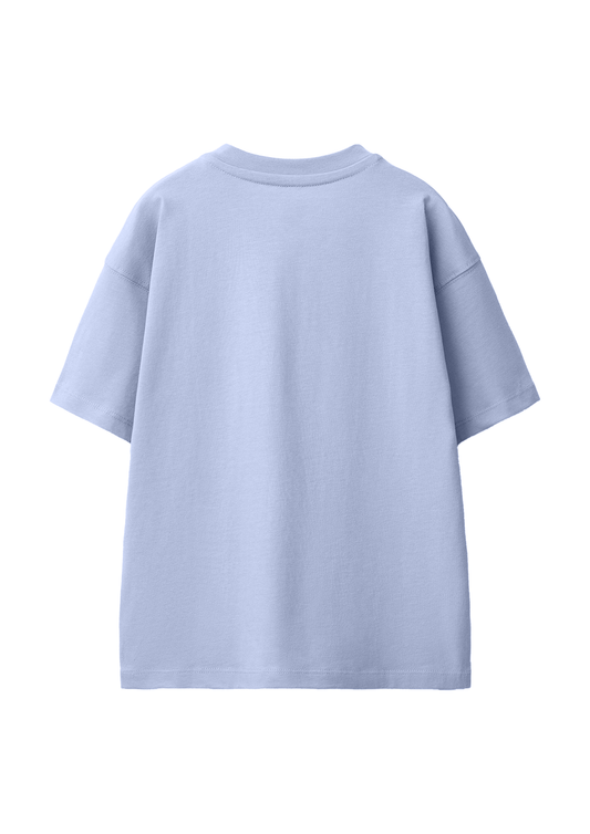 Chapter2Drip Cloud Blue solid t-shirt (Jr) — view 2