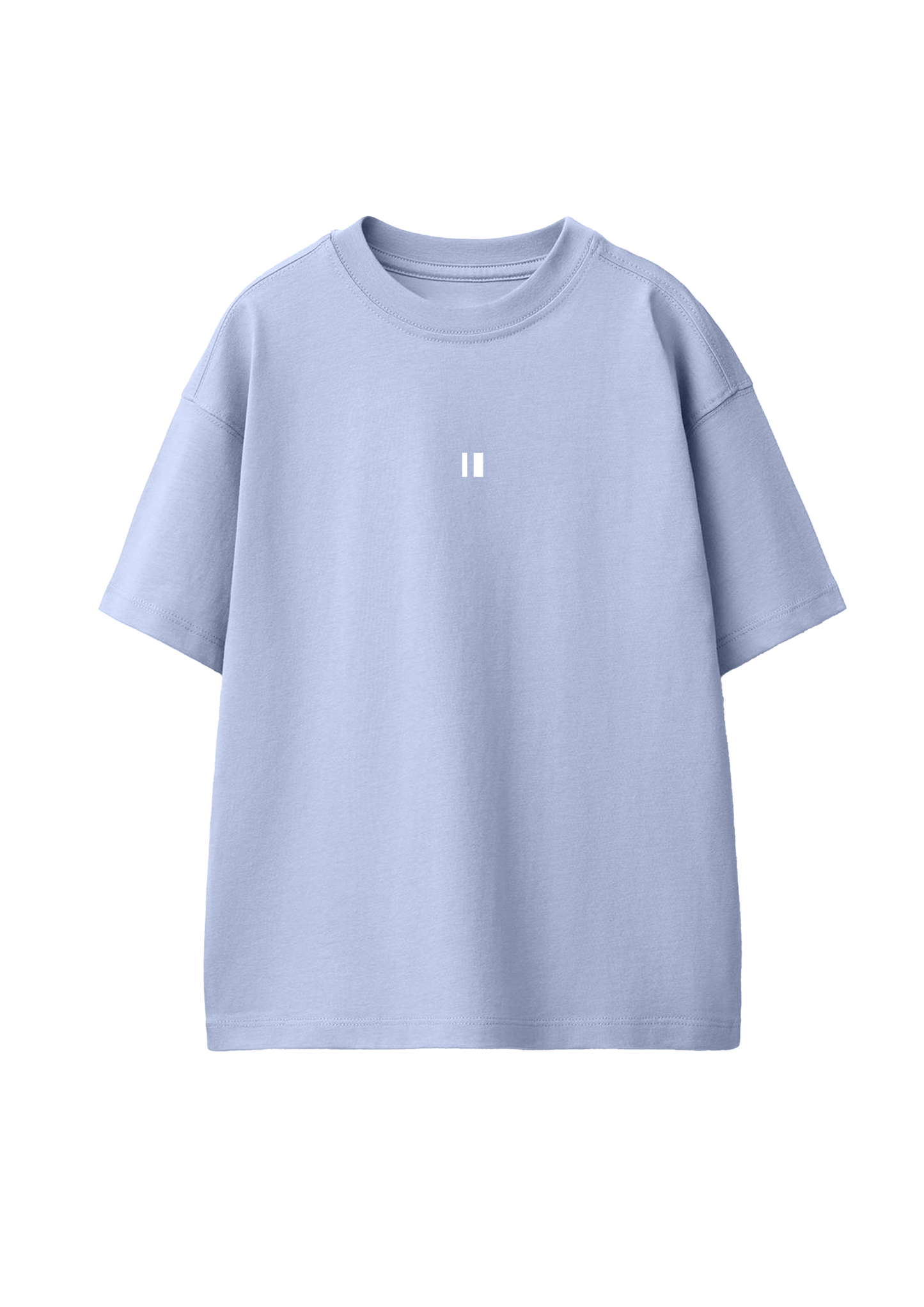 Cloud Blue Solid T-Shirt Jr