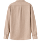 Coffee Linen Shirt Jr