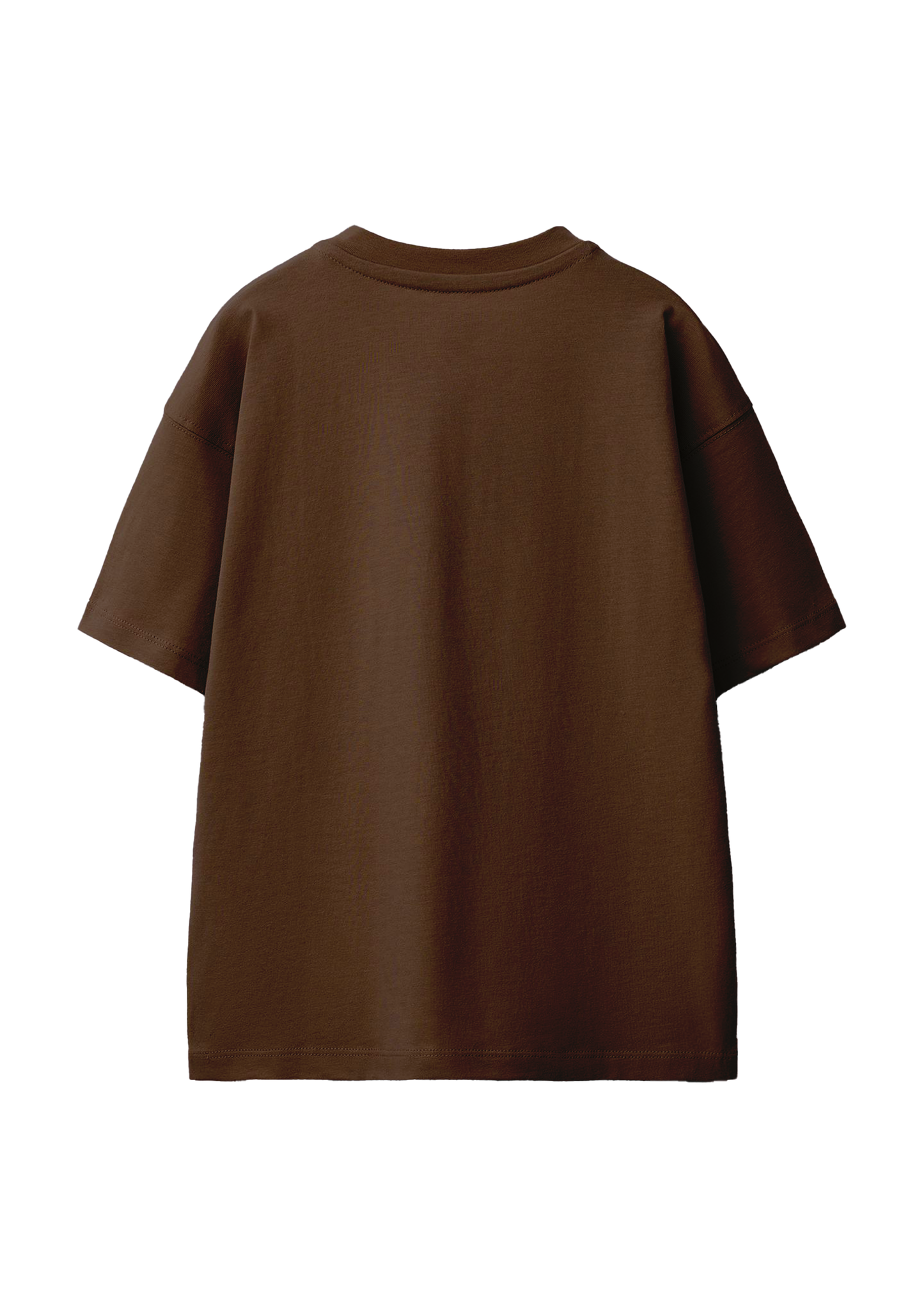 Coffee Solid T-Shirt Jr