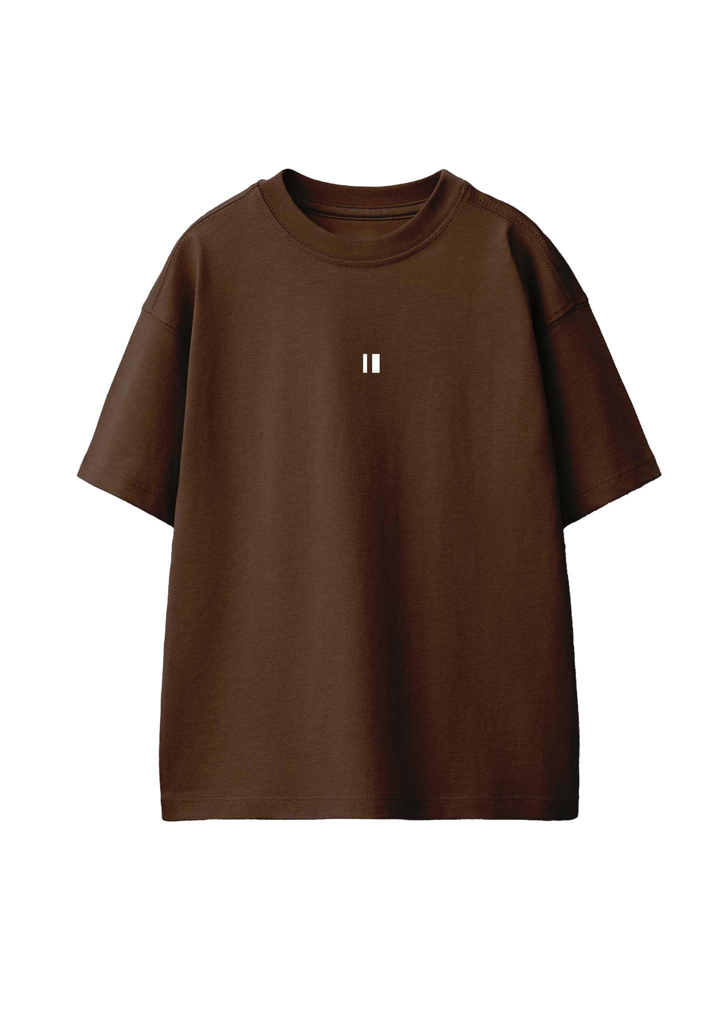 Coffee Solid T-Shirt Jr