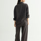 Charcoal Linen Shirt