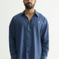 Chapter2Drip Monday Blue linen shirt — view 4