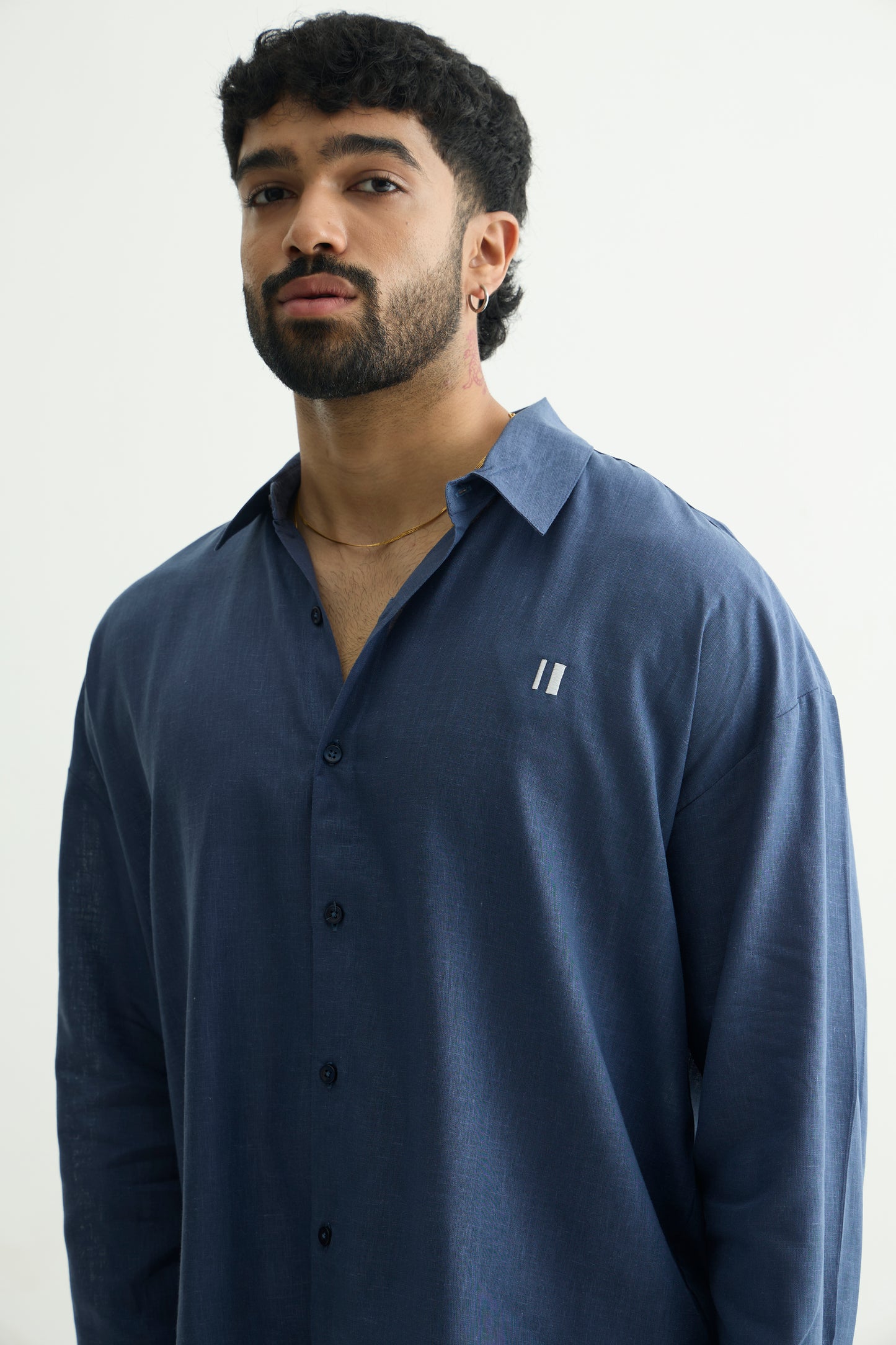 Chapter2Drip Monday Blue linen shirt — view 2