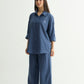 Chapter2Drip Monday Blue linen shirt — view 6
