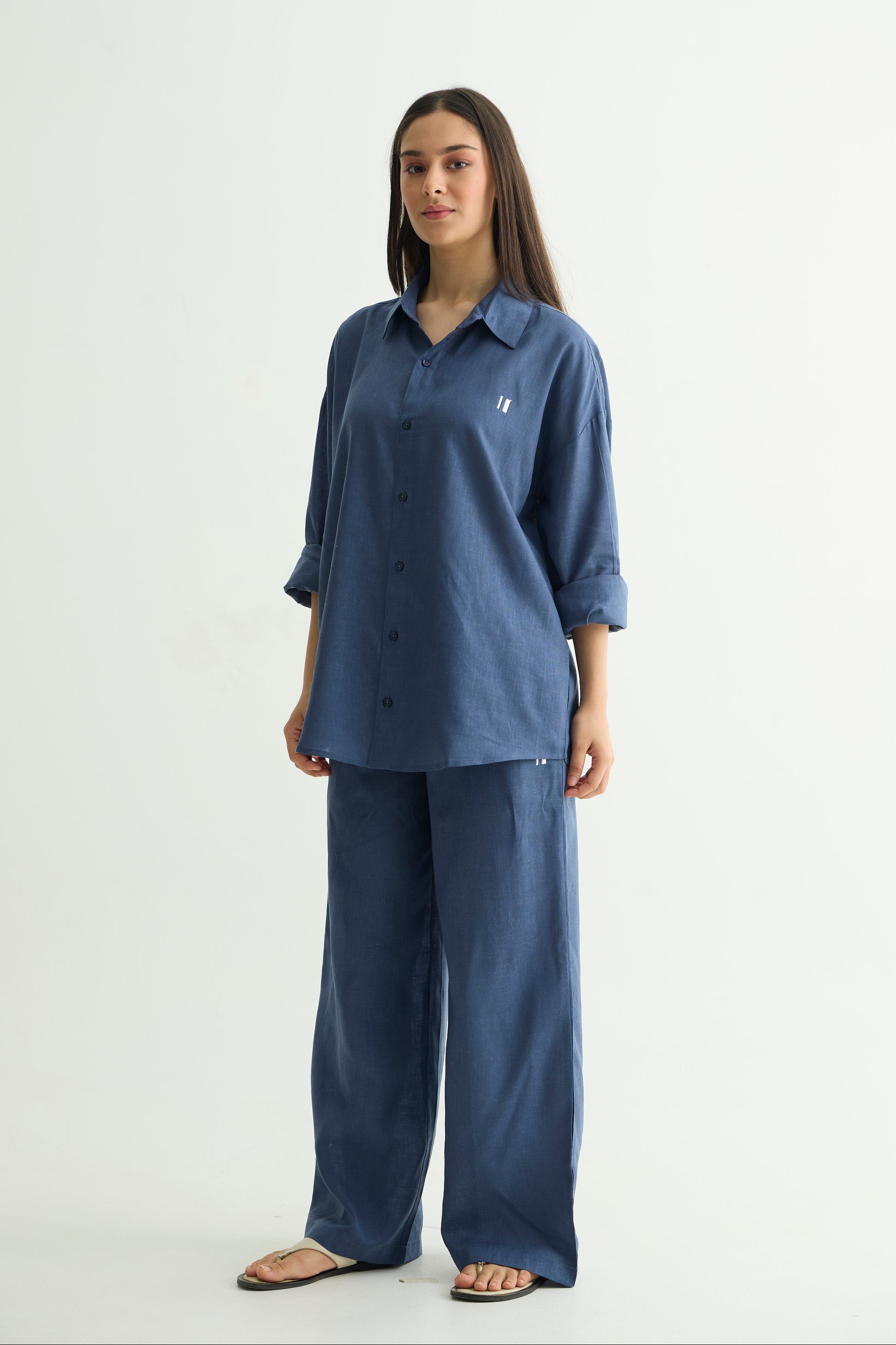 Chapter2Drip Monday Blue linen pants — view 5