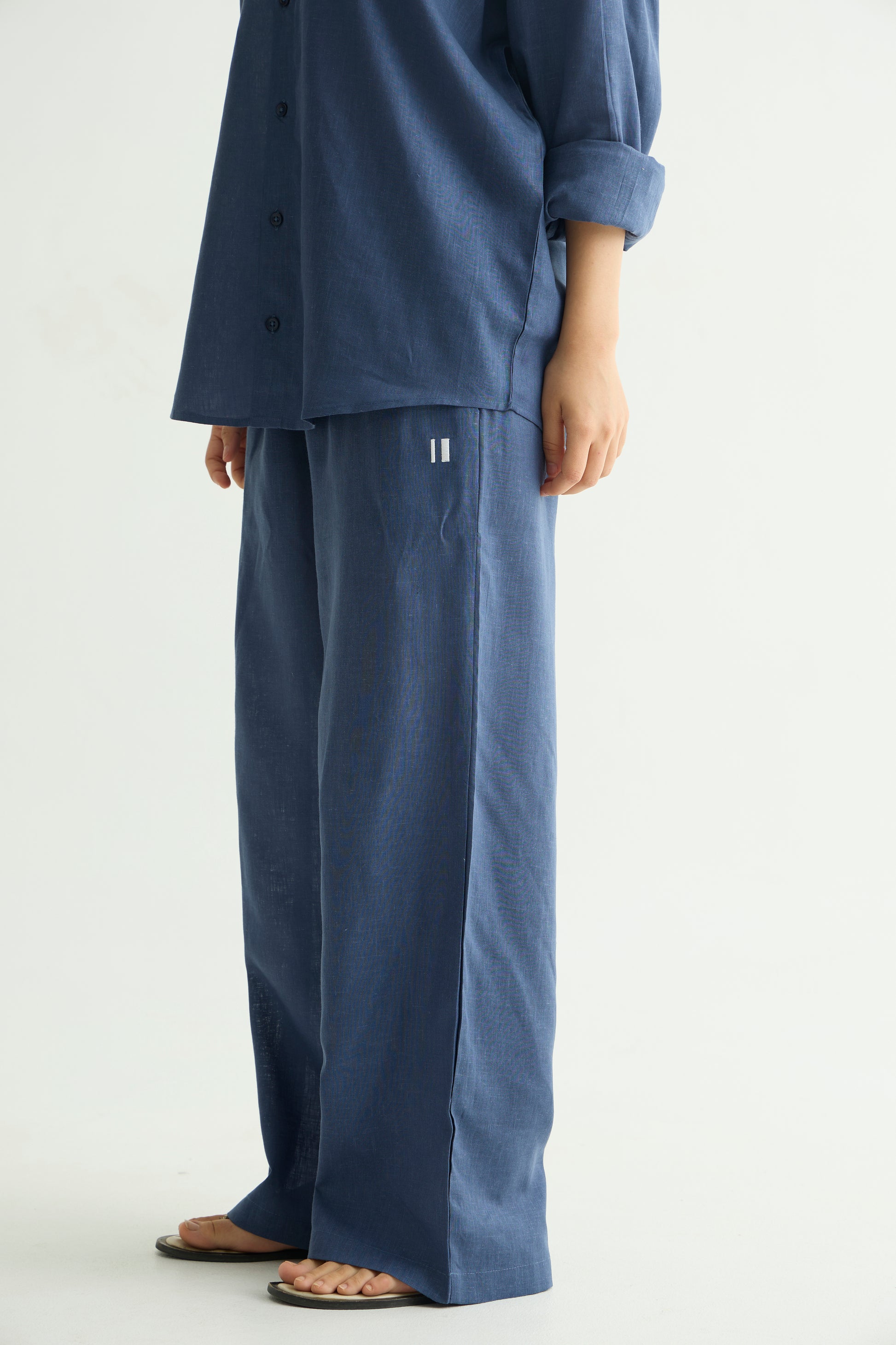 Chapter2Drip Monday Blue linen set — view 3