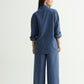 Chapter2Drip Monday Blue linen shirt — view 5