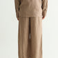 Mocha Brown Linen Pant