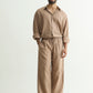 Mocha Brown Linen Pant