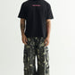 Chapter2Drip Black hypo-wash denim cargo — view 4