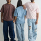 Pack of 3 Oversized T-Shirts - Pastel Colour Combo | Chapter 2