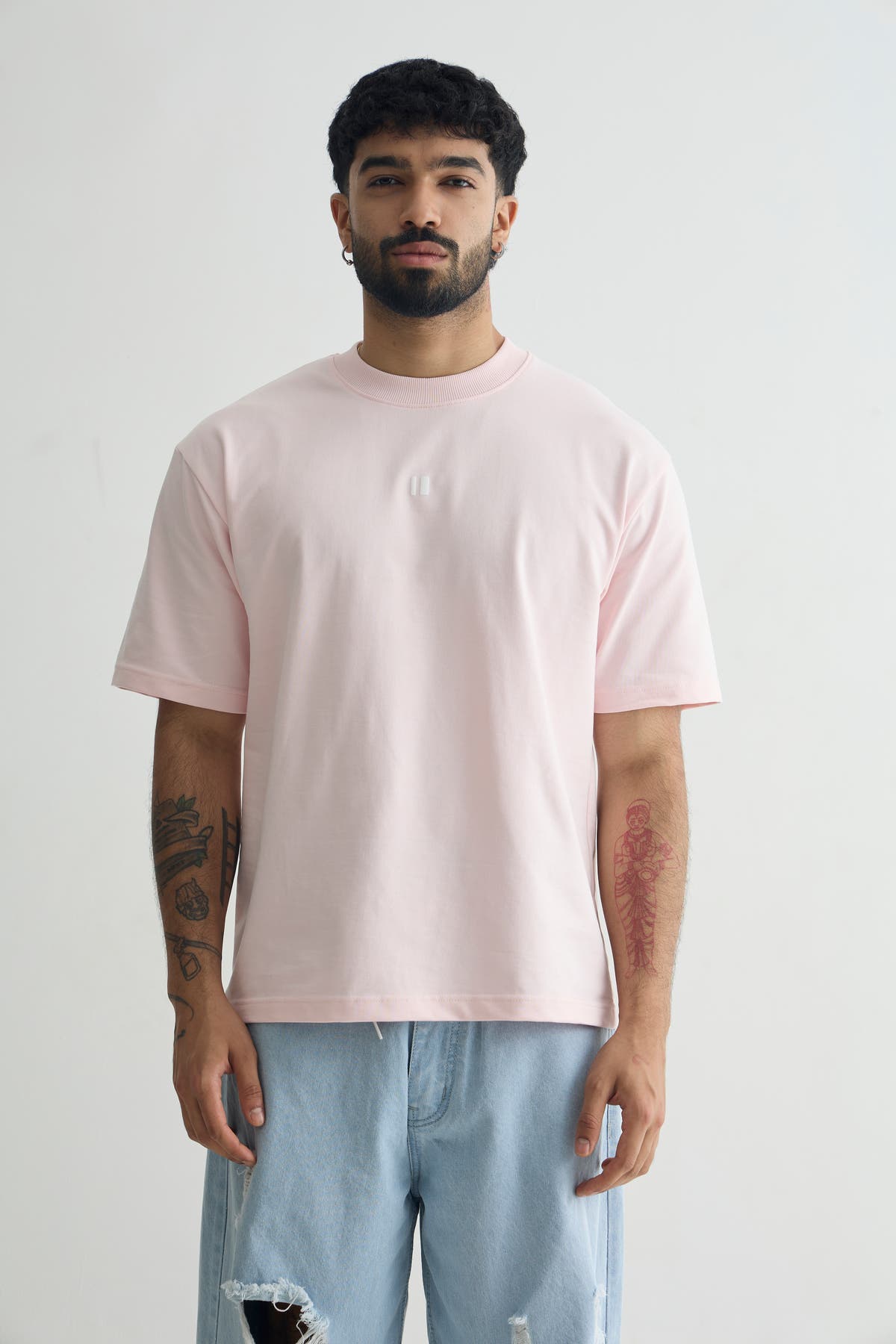 Chapter2Drip pack of 3 oversized t-shirts — pastel combo — view 3