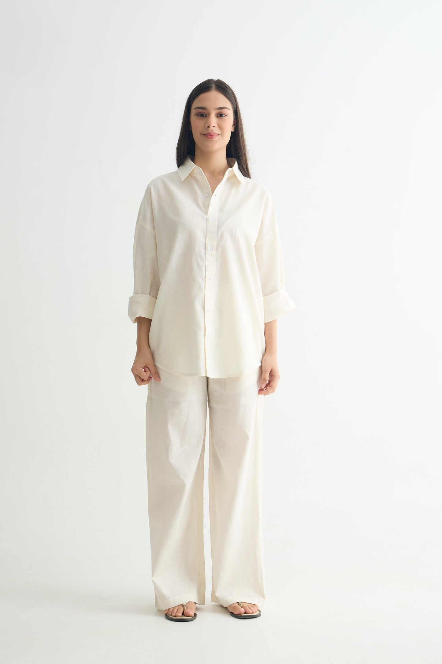 Off-White Linen Shirt