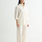 Chapter2Drip Off-White linen pants — view 4