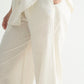 Chapter2Drip Off-White linen pants — view 3