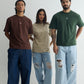 Pack of 3 Oversized T-Shirts - Earth Tones Combo | Chapter 2