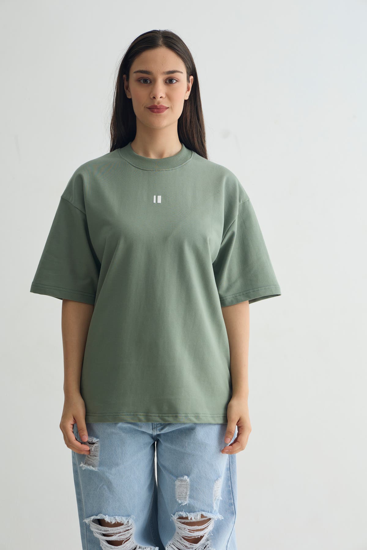 Chapter2Drip Sage Green everyday t-shirt