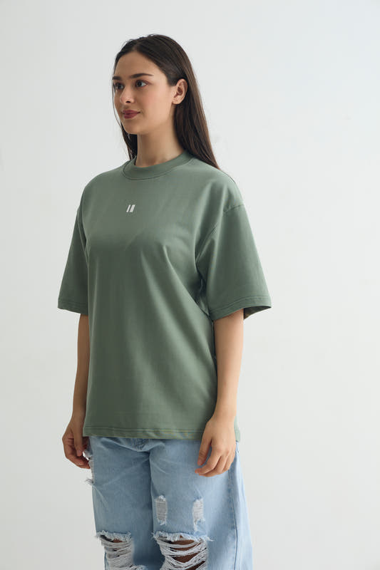 Chapter2Drip Sage Green everyday t-shirt — view 2