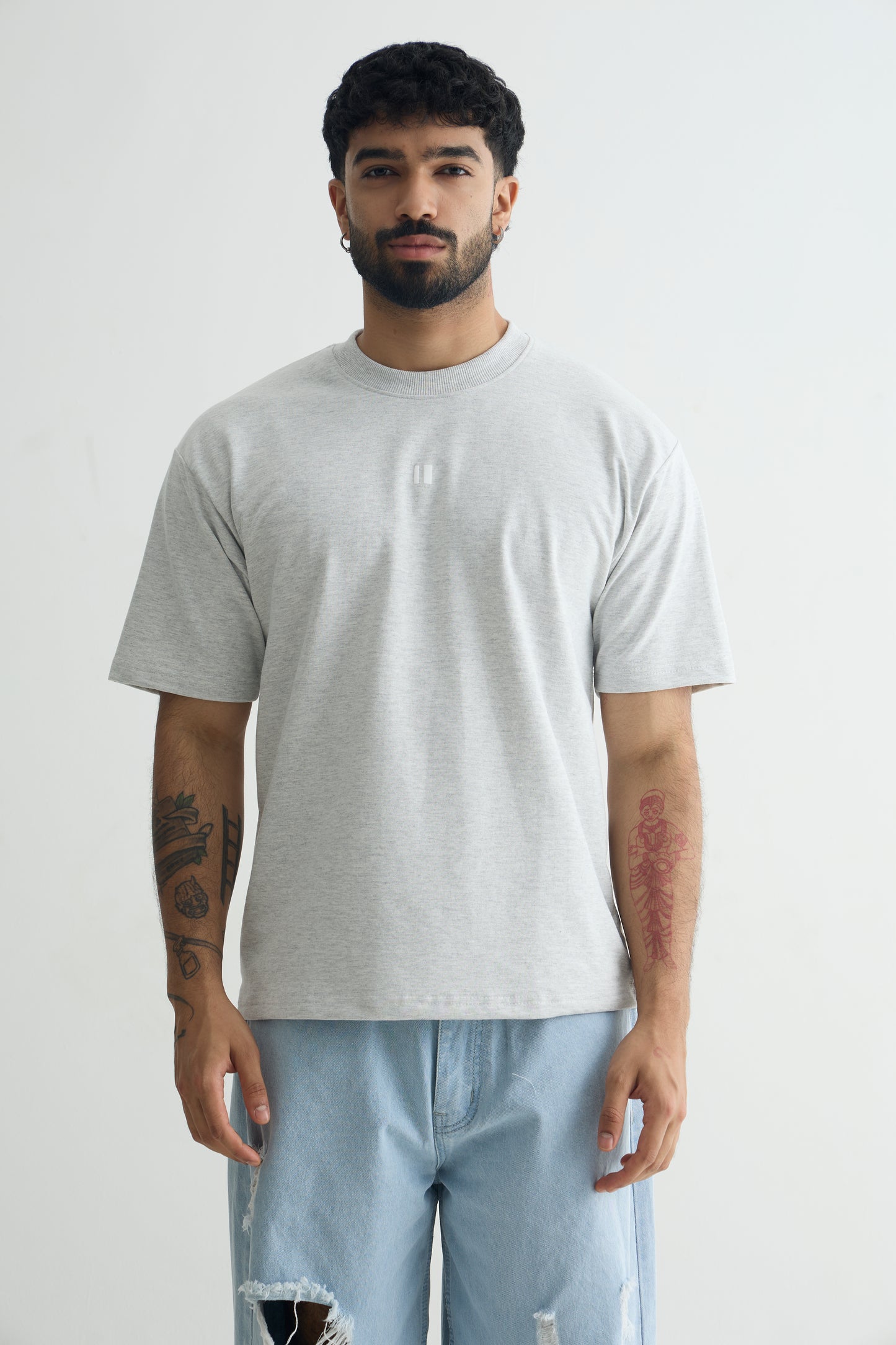 Pack of 3 Men's Oversized Tees - Neutral Tones Combo | Chapter 2