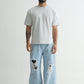 Chapter2Drip Grey Melange everyday t-shirt — view 4