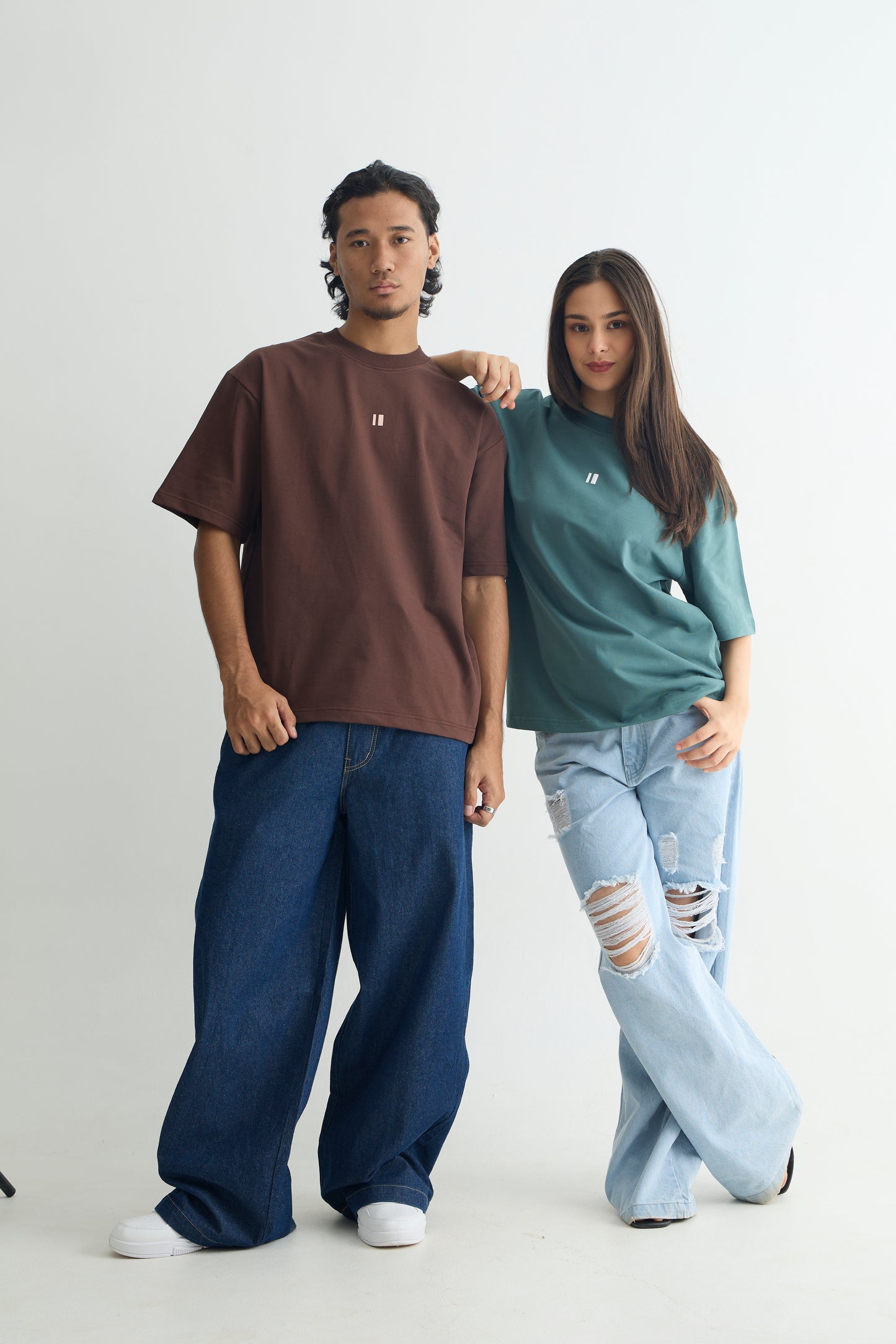 Everyday Mocha Teal Duo