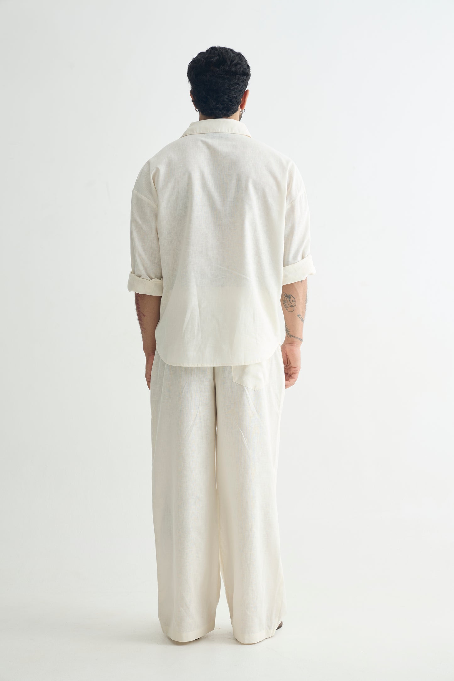 Off-White Linen Set
