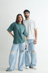Chapter2Drip Everyday Grey Melange & Teal t-shirt duo