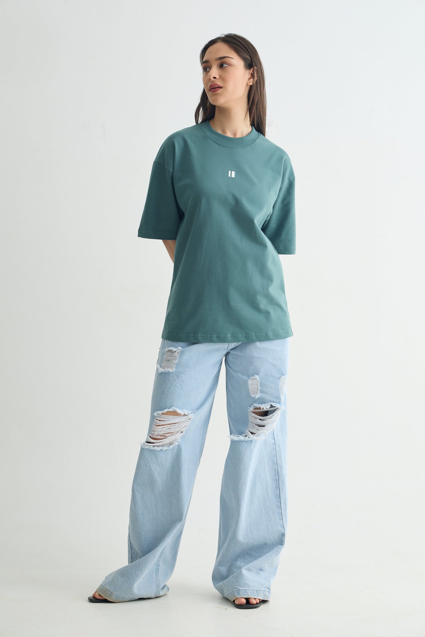 Chapter2Drip Teal everyday t-shirt — view 4