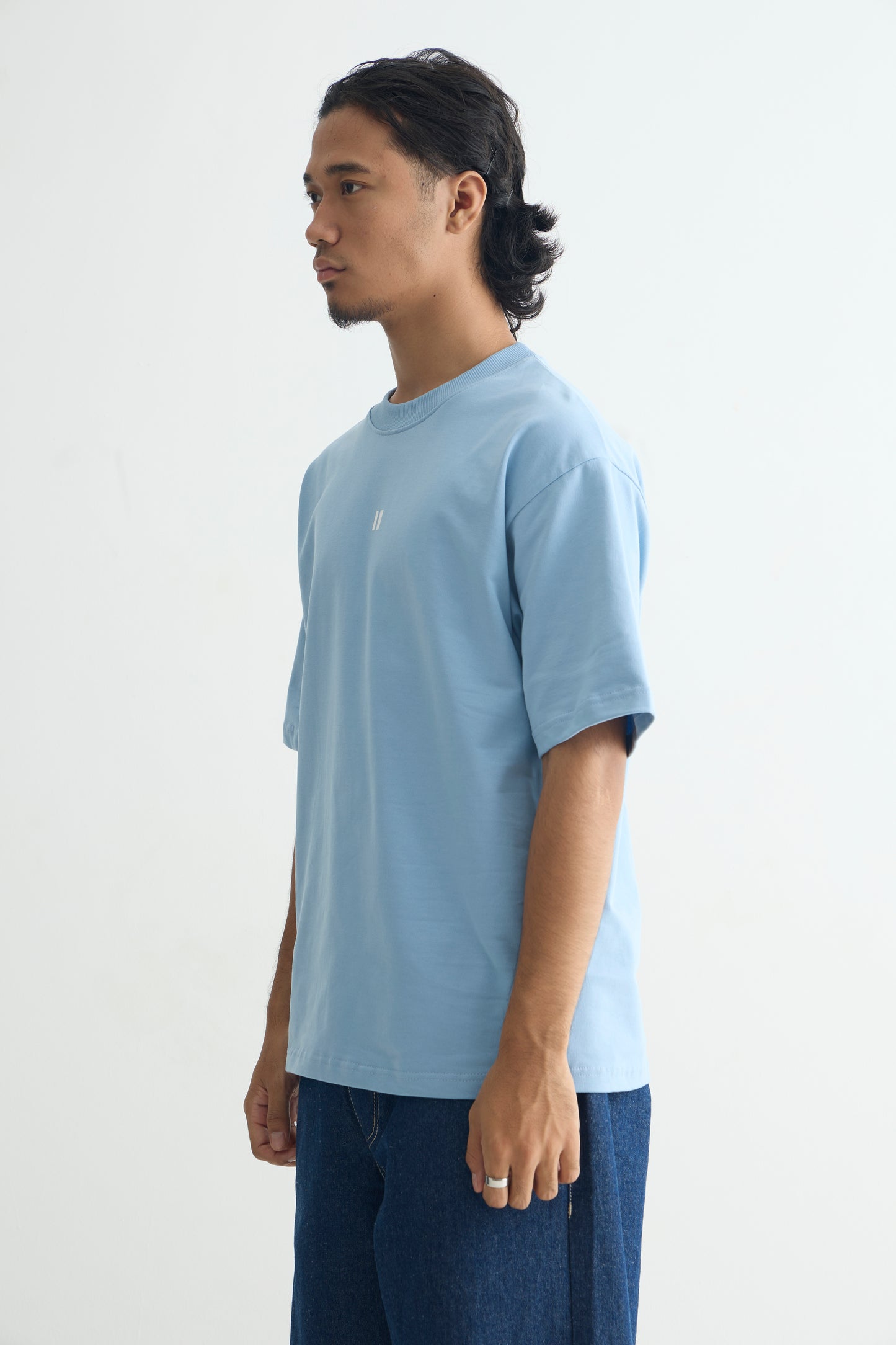 Chapter2Drip Aqua Blue everyday t-shirt — view 5