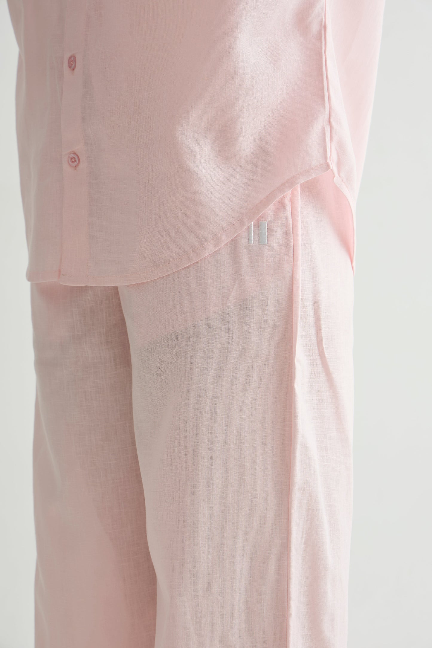 Chapter2Drip Baby Pink linen pants — view 3