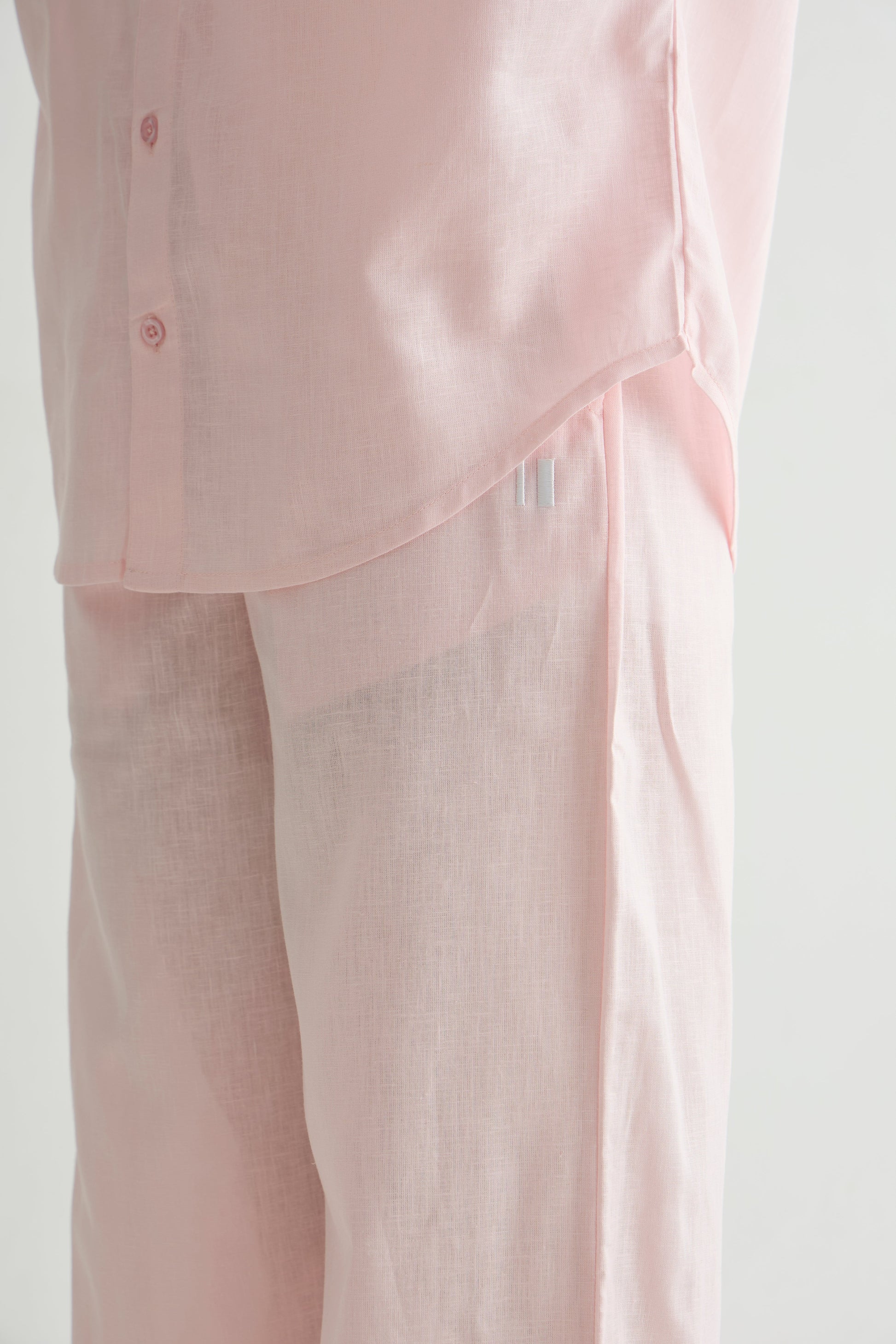 Chapter2Drip Baby Pink linen pants — view 3