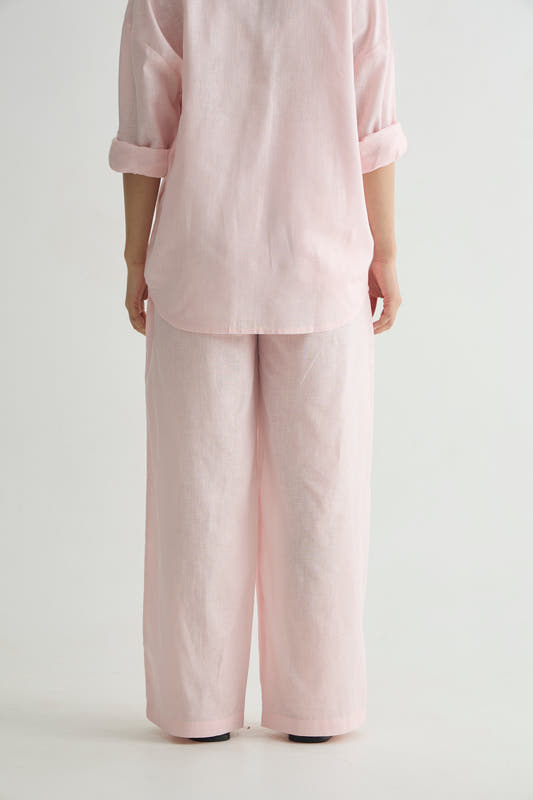 Chapter2Drip Baby Pink linen pants — view 2