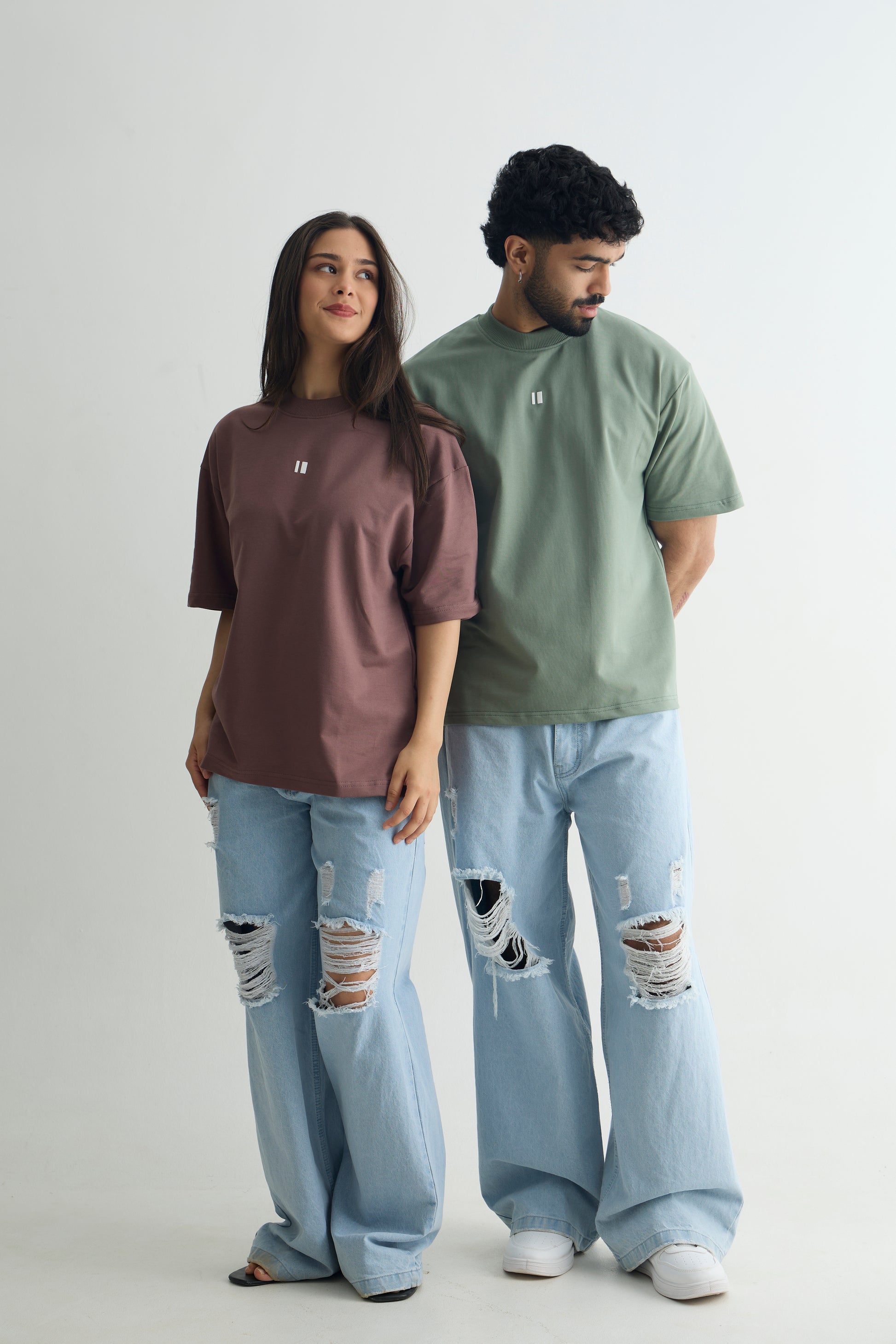 Chapter2Drip Everyday Old Rose & Sage t-shirt duo — view 4