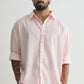 Baby Pink Linen Shirt