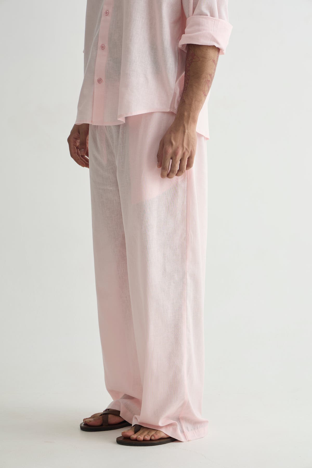 Chapter2Drip Baby Pink linen pants