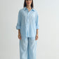 Sky Blue Linen Set
