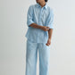 Sky Blue Linen Shirt