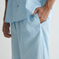 Chapter2Drip Sky Blue linen pants — view 2