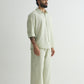 Sage Olive Linen Set