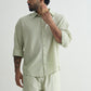 Sage Olive Linen Set