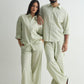 Sage Olive Linen Set