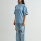 Chapter2Drip Aqua Blue everyday t-shirt — view 4
