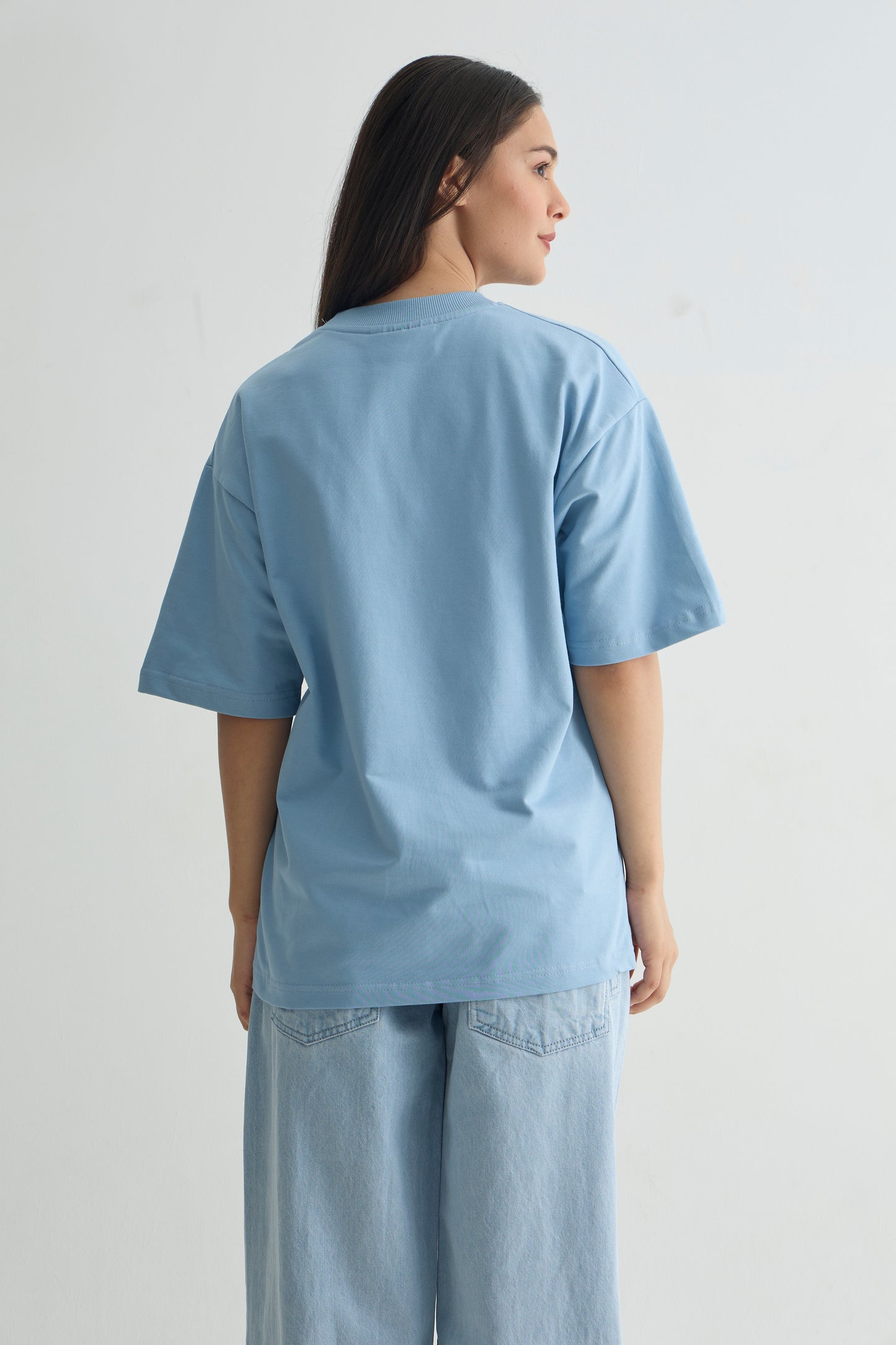 Chapter2Drip Aqua Blue everyday t-shirt — view 7
