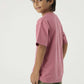 Dusty Pink Solid T-Shirt