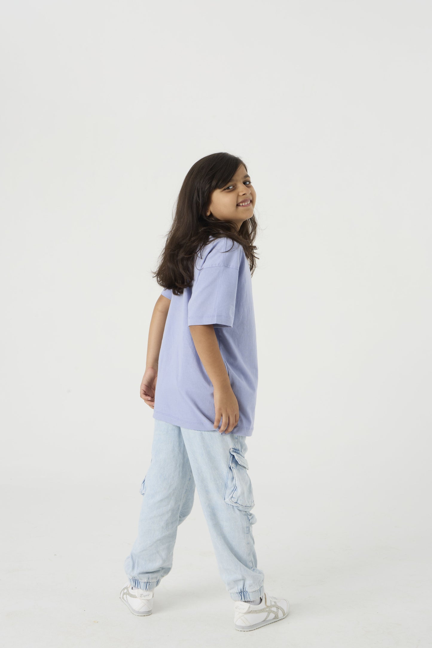 Cloud Blue Solid T-Shirt