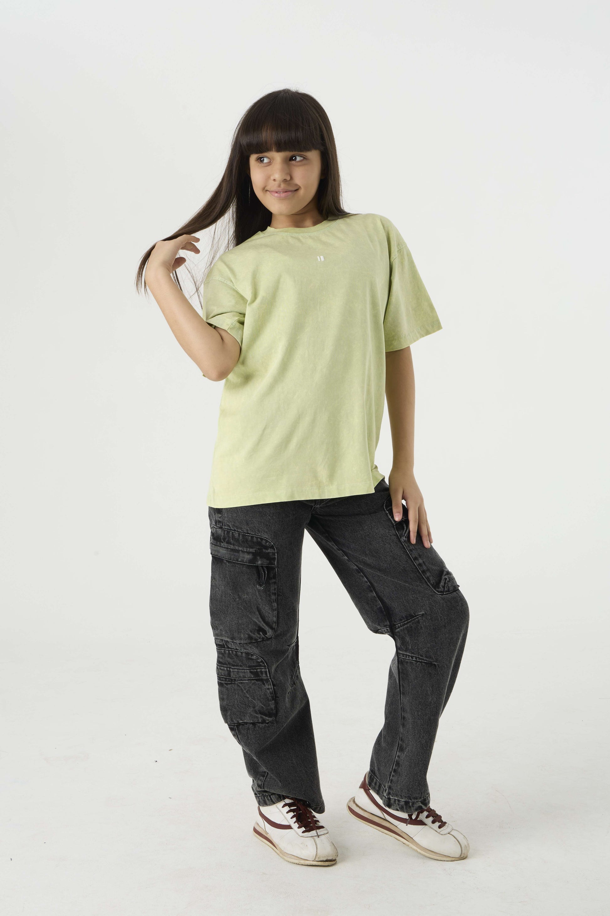 Chapter2Drip Green Washed t-shirt (Jr) — view 5