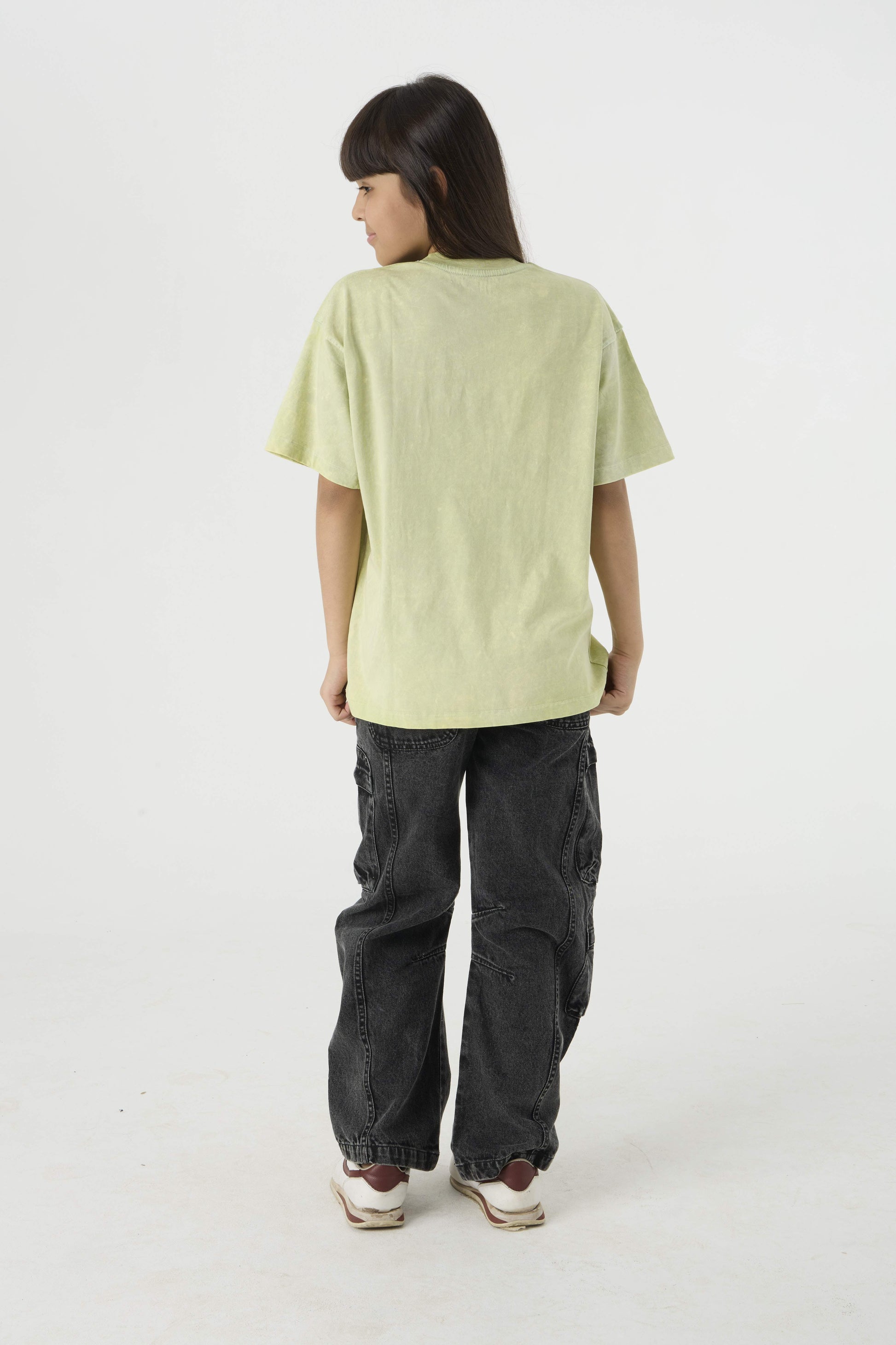 Chapter2Drip Green Washed t-shirt (Jr) — view 6
