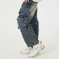 Stone Wash Denim Cargo