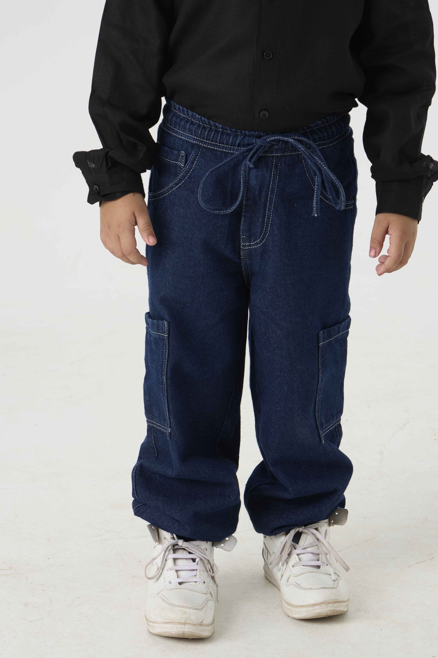 Indigo Denim Joggers